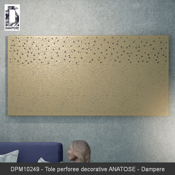 DPM10249 Tole perforee decorative ANATOSE Dampere