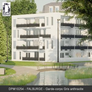 DPM10254 FALBURGE Garde corps Gris anthracite