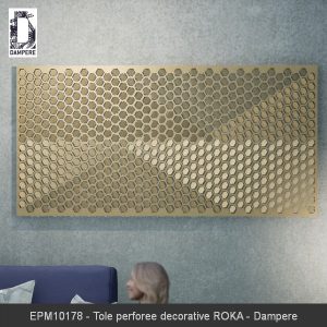 EPM10178 Tole perforee decorative ROKA Dampere
