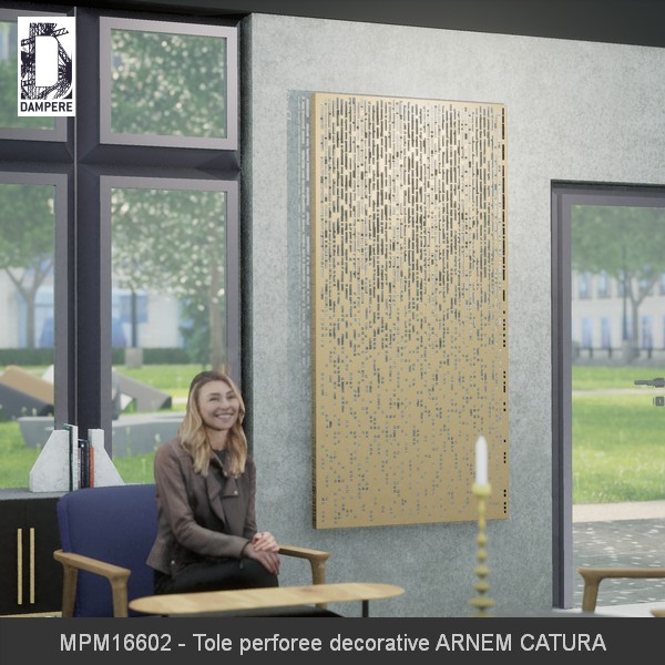 MPM16602 Tole perforee decorative ARNEM CATURA