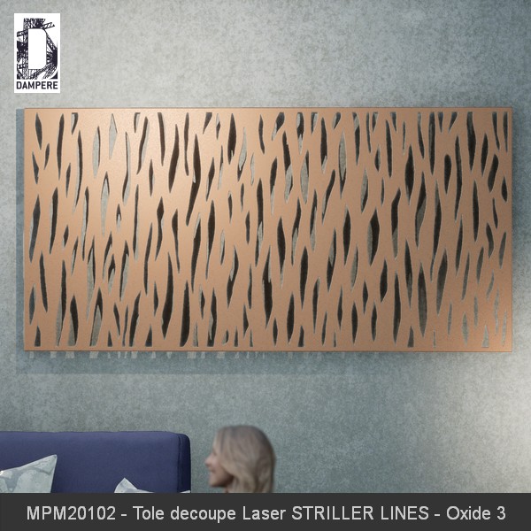MPM20102 Tole decoupe Laser STRILLER LINES Oxide 3