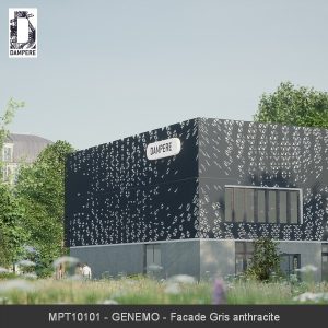 MPT10101 GENEMO Facade Gris anthracite