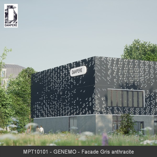 MPT10101 GENEMO Facade Gris anthracite