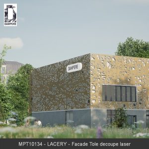 MPT10134 LACERY Facade Tole decoupe laser