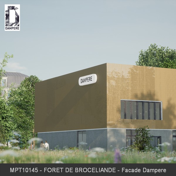 MPT10145 FORET DE BROCELIANDE Facade Dampere