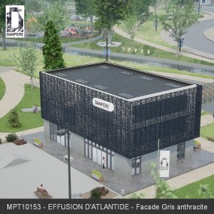 MPT10153 EFFUSION DATLANTIDE Facade Gris anthracite