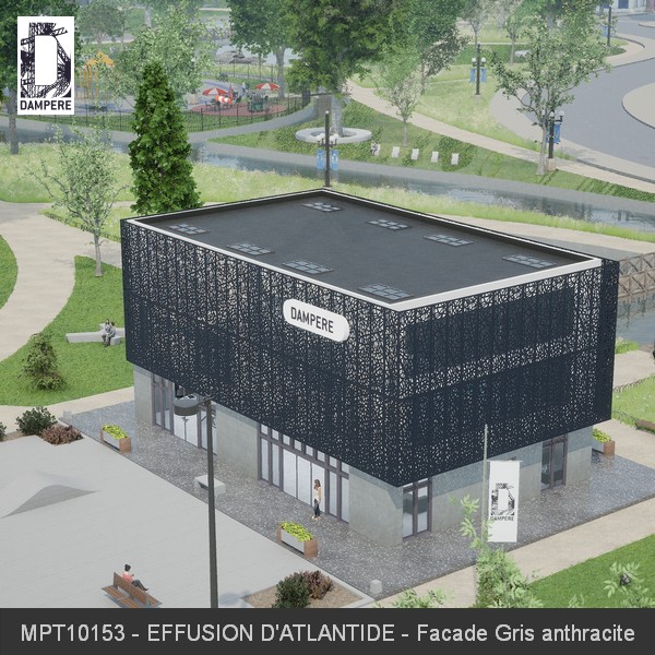 MPT10153 EFFUSION DATLANTIDE Facade Gris anthracite