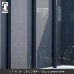 MPT10160 DESCOVERY Cloture opaque ecole