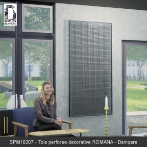 SPM10207 Tole perforee decorative ROMANA Dampere