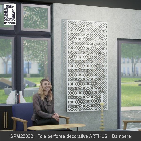 SPM20032 Tole perforee decorative ARTHUS Dampere