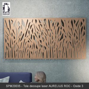 SPM20035 Tole decoupe laser AURELIUS ROC Oxide 3