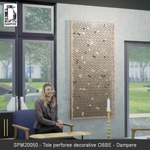 SPM20050 Tole perforee decorative OBBE Dampere