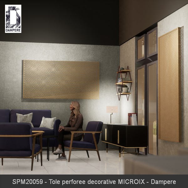 SPM20059 Tole perforee decorative MICROIX Dampere