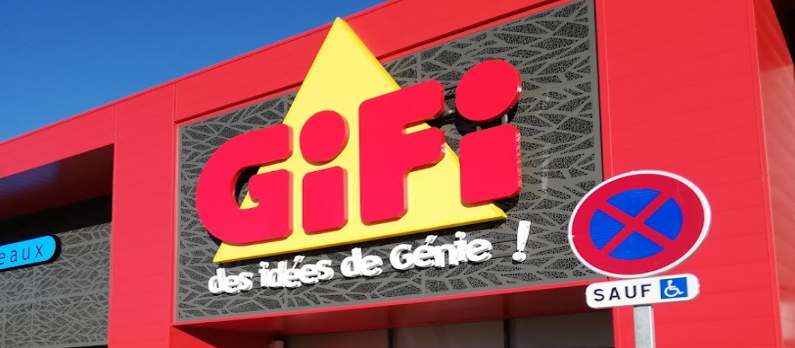 Image du Façade moderne de magasin GiFi à Brignoles 83