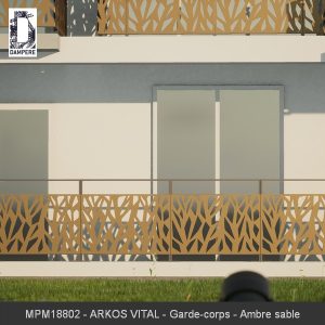 MPM18802 ARKOS VITAL Garde corps Ambre sable