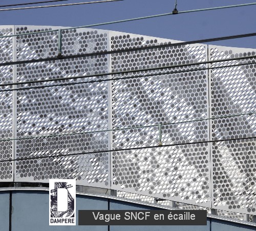 Vague SNCF en ecaille ROKA 6