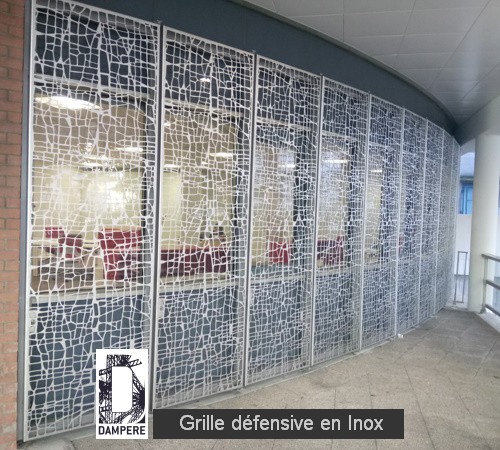 Grille defensive Inox SCOTS AND PICTS 1