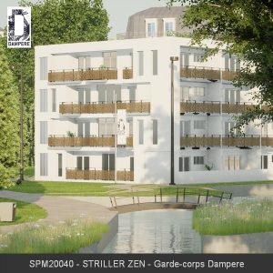 SPM20040 STRILLER ZEN Garde corps Dampere