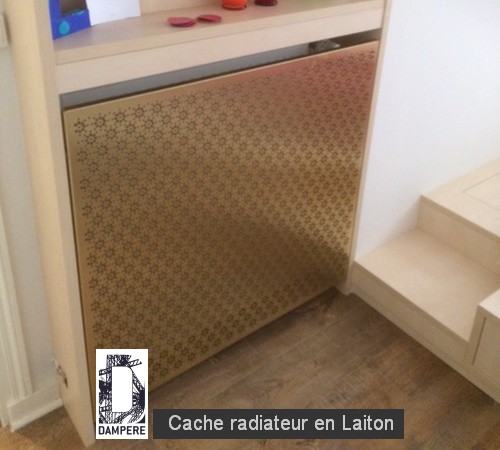 Cache radiateur Laiton IDOLE 1