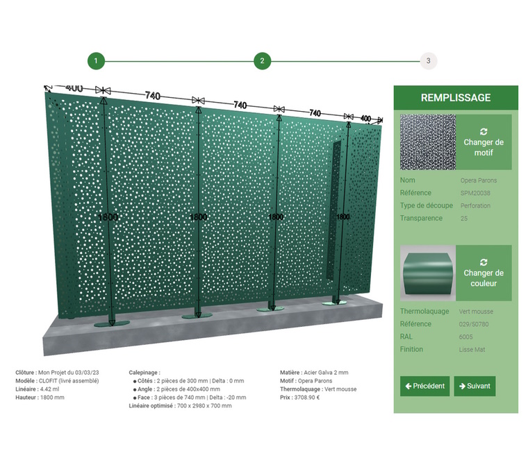 shop cloture dampere